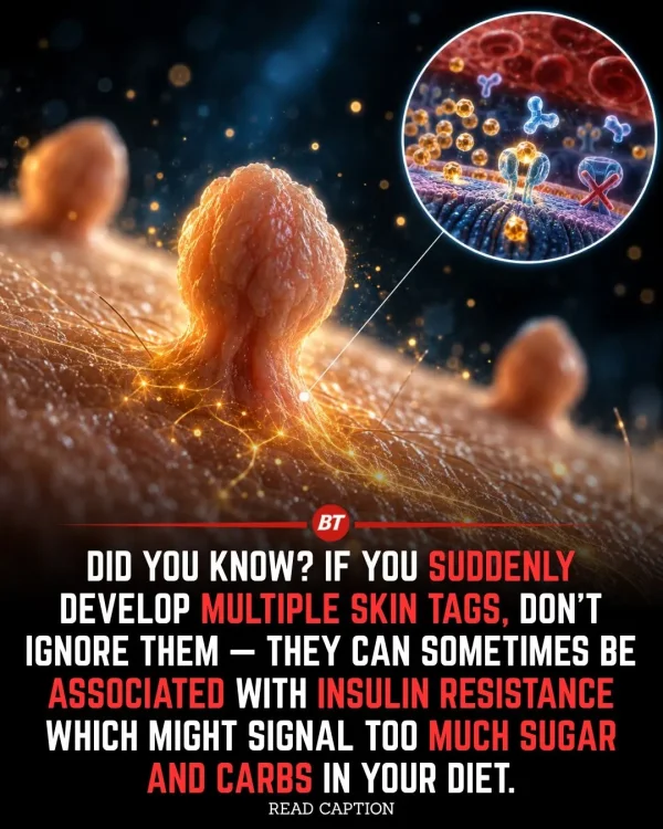 May be an image of text that says 'BT DID YOU KNOW? IF YOU SUDDENLY DEVELOP MULTIPLE SKIN TAGS, DON'T IGNORE THEM THEY CAN SOMETIMES BE ASSOCIATED WITH INSULIN RESISTANCE WHICH MIGHT SIGNAL T MUCH SUGAR AND CARBS IN YOUR DIET. READ CAPTION' May be an image of text that says 'BT DID YOU KNOW? IF YOU SUDDENLY DEVELOP MULTIPLE SKIN TAGS, DON'T IGNORE THEM THEY CAN SOMETIMES BE ASSOCIATED WITH INSULIN RESISTANCE WHICH MIGHT SIGNAL T MUCH SUGAR AND CARBS IN YOUR DIET. READ CAPTION'