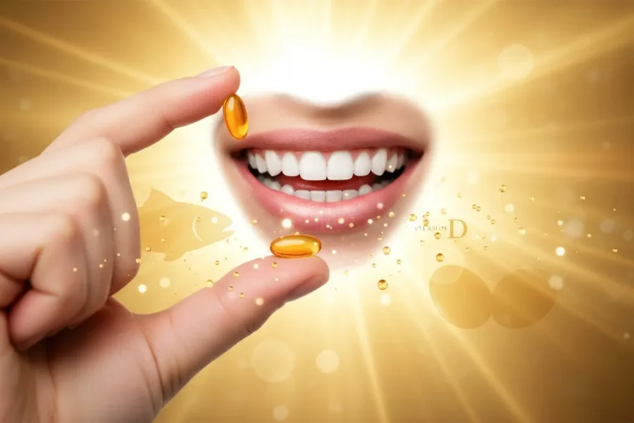 Vitamin D Tied to Gum Health, Article Reports...