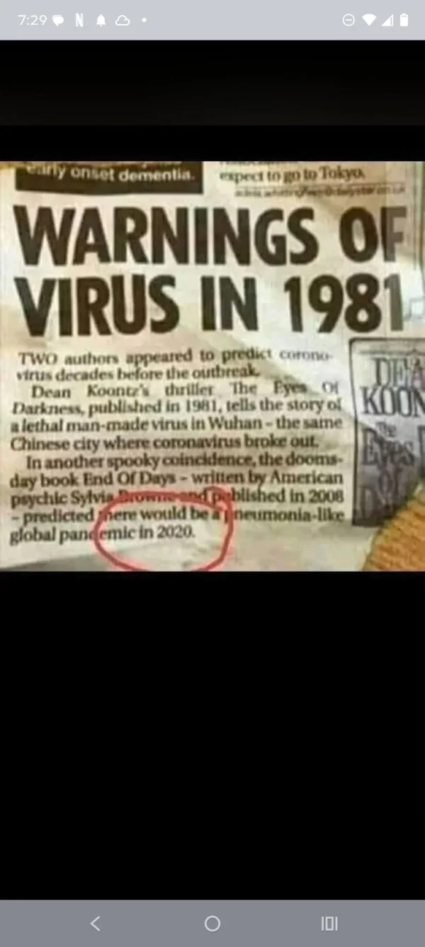 May be an image of text