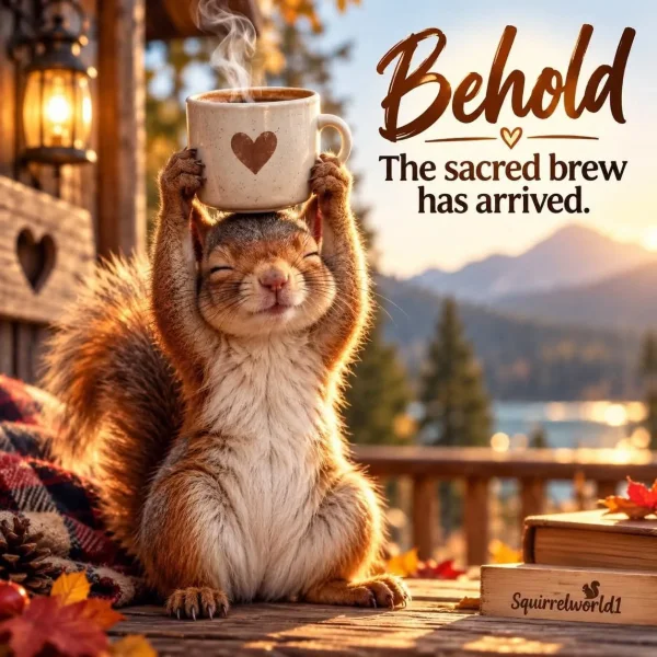May be an image of chipmunk and text