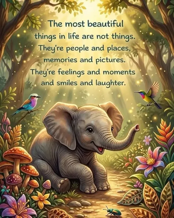 May be a doodle of elephant and text