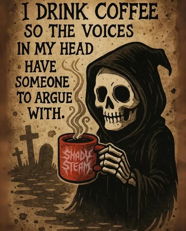May be an image of coffee cup and text