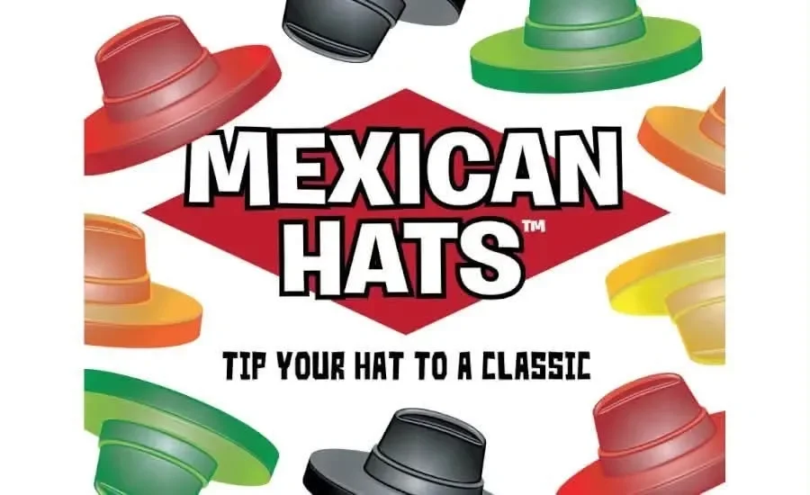 May be an image of hat and text