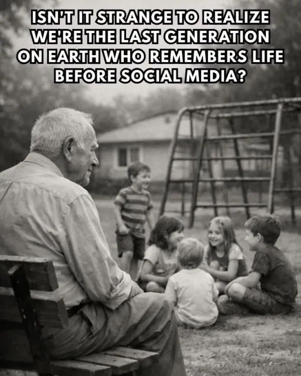 May be a black-and-white image of child and text